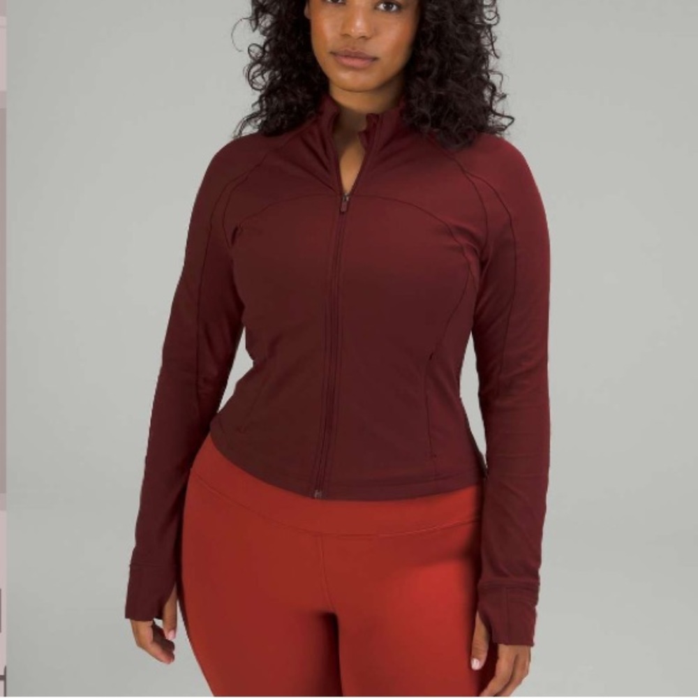 Lululemon Athletica Burgundy Jacket